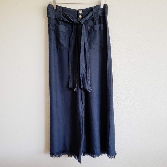 SHOW ME YOUR MUMU Lasso Midnight Chambray Pants S - Picture 3 of 8